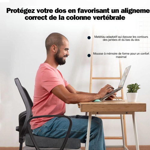 Coussin Orthopédique contre vos Douleurs Dorsales