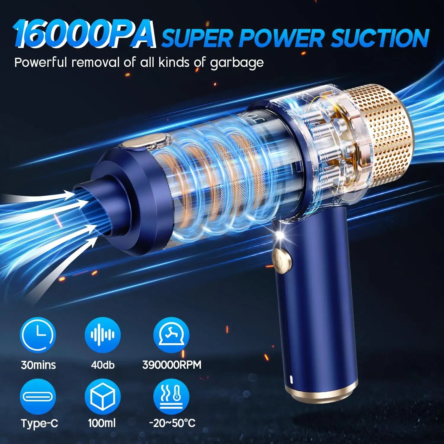 MINI ASPIRATEUR RECHARGEABLES