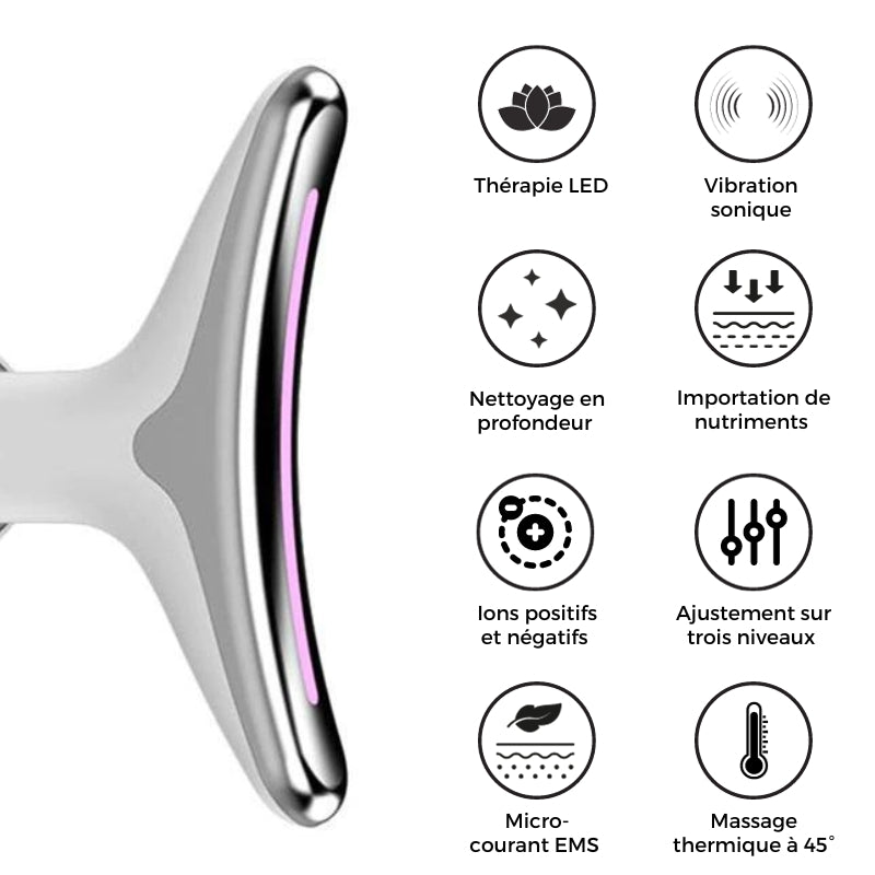 SculptVisage Pro™ - Obtenez une peau parfaitement rajeunie et éclatante en 2 semaines ✨