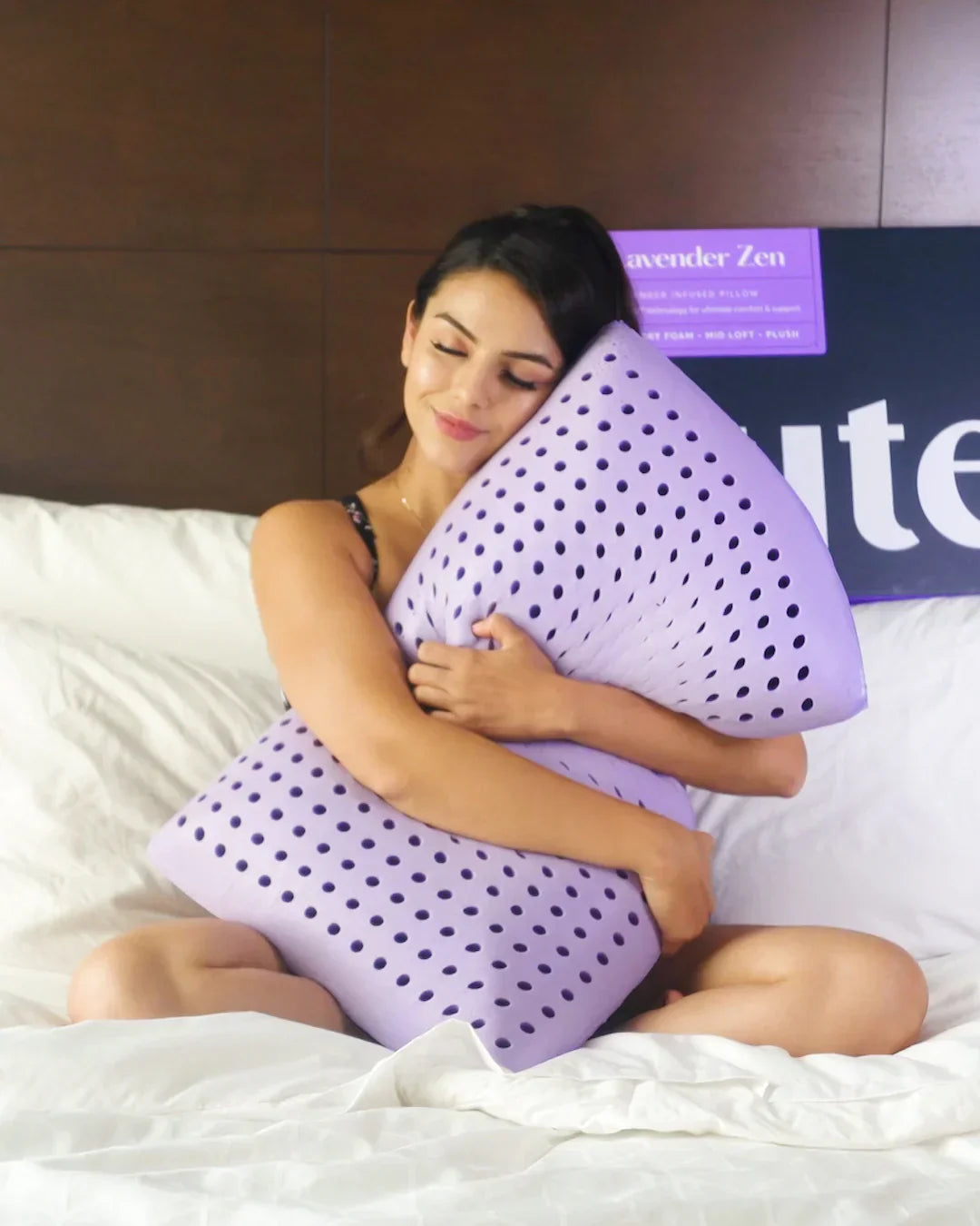 Oreiller orthopédique à la lavande pour un sommeil profond et réparateur